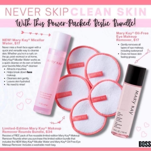 Oil free make up remover, Micellar water, 5ct wash - Picture 2 of 2